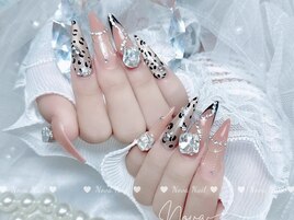 レオパードロングネイル