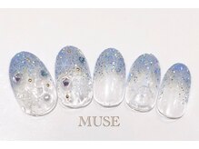 ミューズ MUSE 四街道大日店/冬/雪/雪だるま/ラメグラ