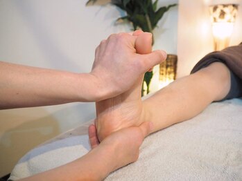 ほぐしの王様 高田馬場店/■施術風景 足つぼ付きコース