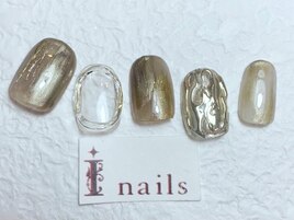 和装ニュアンスネイル