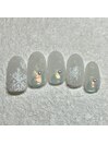 12月定額ネイル