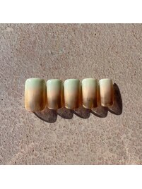 ミラーベース×くすみグラデ