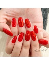 ナナネイル(Nana.Nail)/ホログラムハートネイル