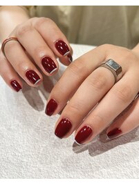 ボルドー スキニーフレンチ