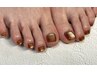 【foot nail】マグネットネイル