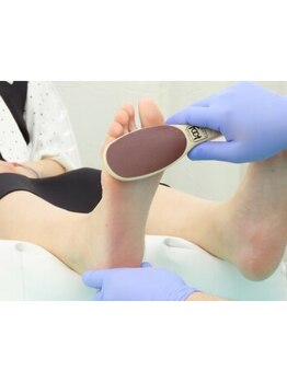 角質ケアができるサロン