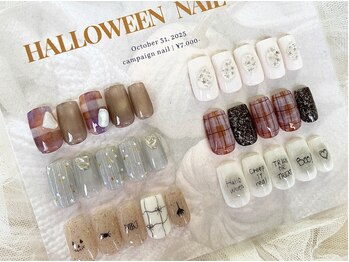 ハロウィンキャンペーンネイル