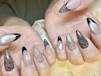 フォレスト(FOREST Hair&Nail)の写真/技術力に自信！高技術だからこそ提供できる長さだしで綺麗な指先☆形,深爪,そり爪等のコンプレックスも解消