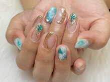 ネイル アトレ バイ アンシャンテ(NAIL atre by Enchante)/ニュアンスネイル★summer