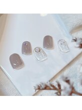 ネイルデコ(nail DECO)/（冬）パラジェル 定額ネイル
