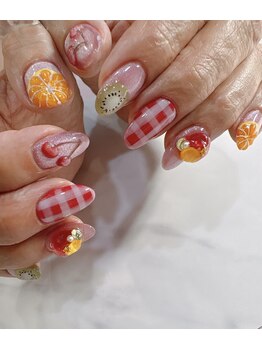 ネイルズレイ(Nails Ray)/夏ポップデザイン