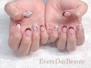 ダルメシアンネイル