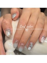 リーフ(LEAF)/花と水滴