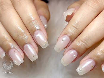 ウネルマ(UNELMA)の写真/【持ち込みデザインOK◎パーツつけ放題￥8990】思う存分ネイルが楽しめる！トレンドパーツ豊富にご用意☆