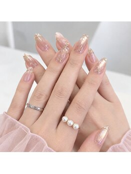ネイルソファ 木津(NAIL SOFA)の写真/シンプルに大人っぽく、オフィスでも映える♪指先から叶える上品トレンドネイル♪