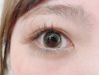 まつげエクステサロン ヘアーリゾートエーアイ 浅草店(hair resort Ai)/ブラウンフラットラッシュ 120本