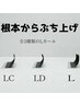 ★Lカールフラットラッシュ★100本アイパック+コーティング付き¥5500
