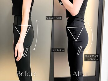 リフ(RIF)/薄いお尻が綺麗な桃尻に♪