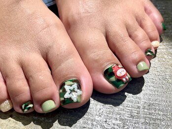 プロテア(protea)/アーミーカラーネイル