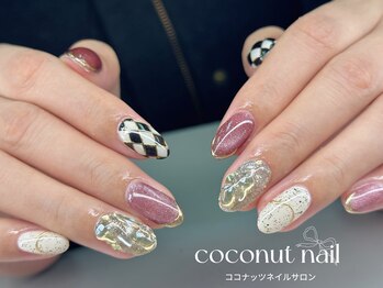 ココナッツネイル/ニュアンスネイル