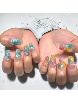 アヤネイルズ アンド アイラッシュ(AYA NAILZ.＆Eyelash)/120mins 持ち込みアート