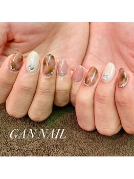 ギャンネイル(GAN NAIL)/ニュアンスブラウン