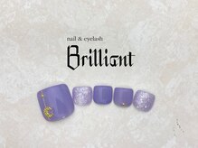 ネイルアンドまつげエクステのお店 ブリリアント 草加(Brilliant)/Foot 　定額9900円コース