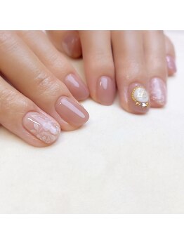 ピオニーネイル(peony nail)/ローズネイル 