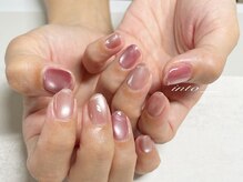 ネイルサロン イントゥ(into_)/ぷるマグ　ピンク　ぷっくり