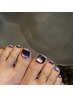【top nailist】6.7.8月限定 foot 1color campaign / 付替オフ¥550