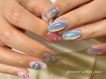 ピノ(pino)の写真/細部までこだわった豊富なデザイン★丁寧でスピーディ！大人女性も満足度◎月替わり定額デザイン初回￥7400