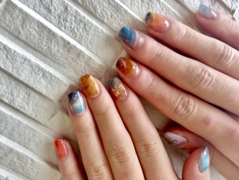 エヌ(N)の写真/ショートネイルだからこそ“大人可愛いデザイン”と“写真映え”☆はじめてのネイルにオススメのサロン♪