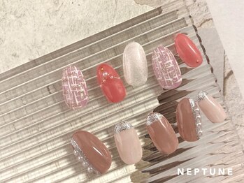ネプチューン 学芸大学店(NEPTUNE)の写真/【パラジェル使用◆定額アートネイル¥6980】カラー変更OK◎貴方だけのオリジナルネイルが楽しめます☆