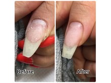 こだわりのネイルケアお爪のコンプレックス解消