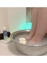 アスボーテ 月島(As Beaute’)/フットバスでポカポカに♪