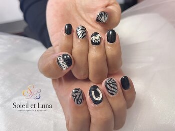 メンズアニマルネイル♪