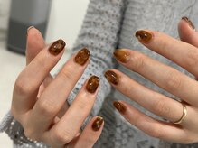 アノヴァ 明治神宮前 表参道(ANOVA)/ニュアンスネイル 冬ネイル