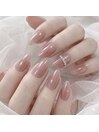 オーロラネイル/ワンホンネイル