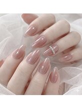 ネイルエス 東花園店(nail.S)/オーロラネイル/ワンホンネイル