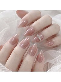 オーロラネイル/ワンホンネイル