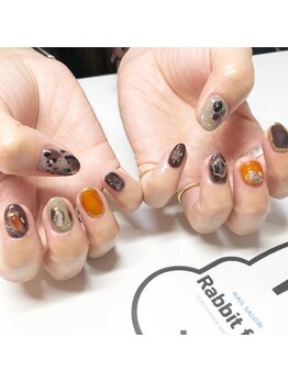 ネイルサロン ラビットフット(Rabbit foot)/アートやり放題8980円☆