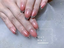エヌエープラスネイル 葛西本店(Na+nail)/人気ガラスフレンチ