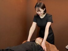 リスブラン 銀座新富町店/グッと深くコリコリへアプローチ