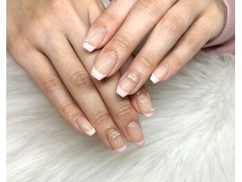 タムタムネイル 本厚木(Tam Tam Nail)/濃いめフレンチネイル