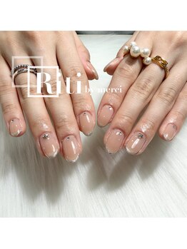 ワンカラー+フレンチ★