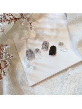 ネイルデコ(nail DECO)/（冬）パラジェル 定額ネイル