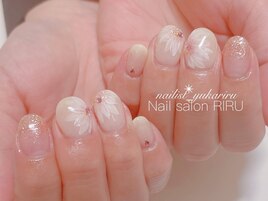 シアーフラワーネイル