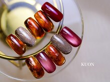 クオン(KUON)/べっ甲ネイル