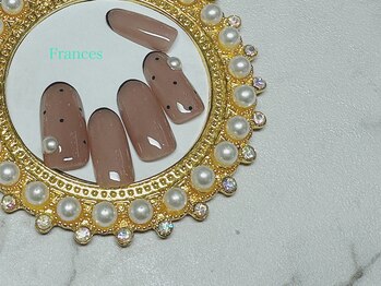 フランセス(Frances)/スキニーフレンチ×ドット