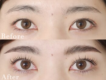 ディー ネイル アイラッシュ ヤバ(DEE nail×eyelash yaba)/HBL+上下まつ毛パーマ